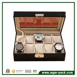 Custom Made 10 Slots Leather Watch Box