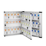 120 Keys Storage Cabinet Portable Solid Steel Safe Case