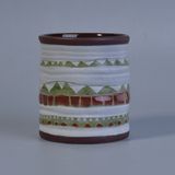 Glaze Ceramic Paint Candle Holder Wholesale