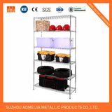 Newspaper Metal Storage Rack/Wire Mesh Storage Shelving/Adjustable Wire Mesh Metal Rack