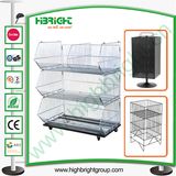 Large Stacking Wire Basket Display Cage and Storage Cage