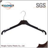 Fashion Plastic Coat Hanger with Metal Hook (30cm)