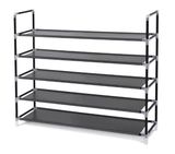 5 Tiers Shoe Rack Shoe Tower Cabinet Storage Organizer