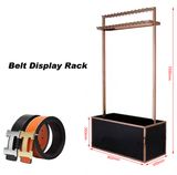 Manufacturing Luxury Stainless Steel Belt Display Hang Rack
