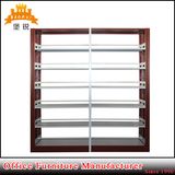 School Library Use Metal Book Display Shelf
