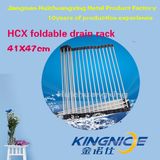 Kitchen Utensils 304 Stainless Steel Foldable Sink Rack Sink Dish Drain Rack