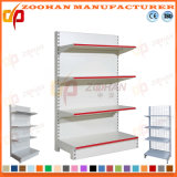Customized Steel Iron Shelving Supermarket Flat Back Panel Wall Shelves (Zhs583)