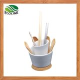 Bamboo Ceramic Utensil Holder Bamboo Chopstick Holder
