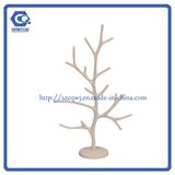 Metal Counter Rotation Woman Beauty Jewelry Display Rack Stand