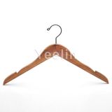 Basic Wood Cloth Hanger with Notches (YW664315N)
