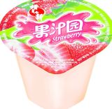 Plastic Container Food Industry Packaging Jelly Pudding Holder