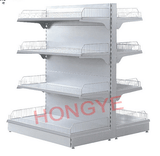 Korean Style Supermarket Shelf with Wire Mesh Stopper (OW-A07)