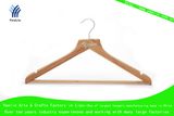 Clothing Bamboo Hangers for Retailer (YLBM6712H-NTLN1)