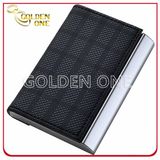 Luxury Tartan Pattern Design Leather Business Card Case