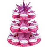2016 Fashion Paper Cardboard Cupcake Display Box with Custom Printing