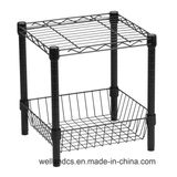 DIY Epoxy carbon Steel Bathroom Corner Storage Rack (CJ452543C2E)