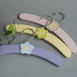 Wooden Flower Clothes Hanger for Kids