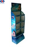 4 Layers Floor-Type Metal Cosmetics Display Stand Display Rack