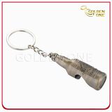Fancy Design Antique Brass Embossed Metal Bottle Opener Key Chain