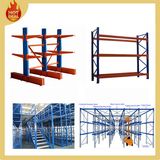 Warehouse Drive in Pallet Mezzanine Floor Arm Cantilever Rack