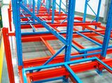 Push Back Heavy Duty Steel Roller Storage Gravity Rack