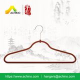 Slim Line Flocked Suit Hanger (FS002)