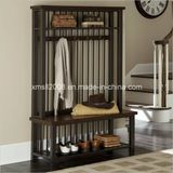 Entryway Metal Rack Coat Rack Shoes Rack with CE (G-HT08)