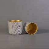 Popular Hydrographics Transfer Printing Ceramic Candle Holder