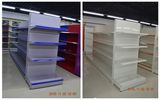 Luxury Supermarket Display Shelf with Back Panel and Double Sides