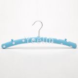 Fashion Style Pastel Padded Clothes Hanger Wholesale (YS3822B-Blue)