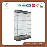 Customized Black Wall Unit Display Case for Retail Store