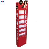 Store Stable Metal Floor Standing Coffee Display Rack