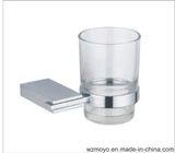 Brass Single Tumbler Holder Plus Glass