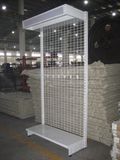 Adjustable Metal Supermarket Wire Mesh Back Display Shelf
