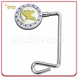 Hot Sale Metal Bag Holder with Shiny Gliffer