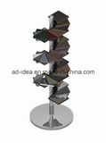 Unique Metal Display for Tile Display Wtih Helical Shape