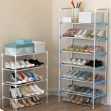Shoe Cabinet Shoes Racks Storage Large Capacity Home Furniture DIY Simple Portable Shoe Rack (FS-04)