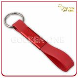 Promotion Best Quality Blank Metal & Silicone Keychain