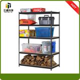 5 Shelf Slotted Angle Rack, Garage Steel Storage Shelf for Sale