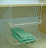 Convenience Storage Metal Basket Under The Table