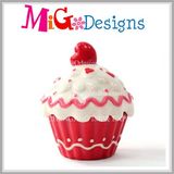 Low Price Cup Cake Ceramic Arts From Factory Coin Box