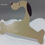 Dog Paper Printed Cardboard Clothes Hanger Big Size Hangers for Jeans