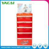 Custom Folded Retail Paper Floor Products Display Rack