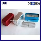 High Quality 72 Hole Diamond Bur Holder Box (solid core)