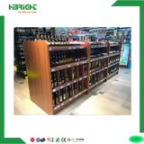 Wooden Bottle Wine Display Showing Rack Shelf