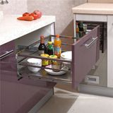 Hot Selling Kitchen Accessories Stainless Steel Pull-out Basket