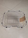 Sink Drainer Rack Drain Tray Sink Wire Mesh Basket