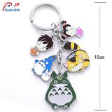 Customize Totoro Shape Zinc Alloy Keychain