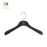 Custom Rubber Paint Coated Plastic Jacket / Clothes Hanger