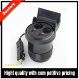 Cup-Shaped 12V Car Cigarette Lighter Socket Adapter